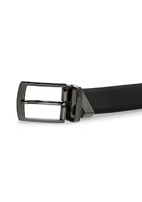 Men's Leather Reversible Feather Edge Cowhide Belt