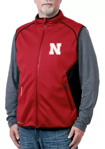 NCAA Nebraska Cornhuskers Stadium Softshell Vest