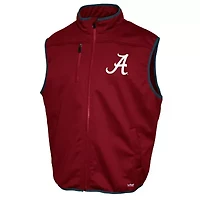 Alabama Crimson Tide NCAA Franchise Club Softshell Full-Zip Vest
