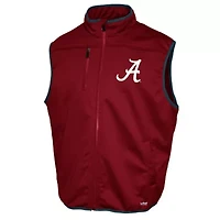 Alabama Crimson Tide NCAA Franchise Club Softshell Full-Zip Vest