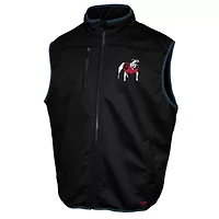 NCAA Franchise Club Georgia Bulldogs Softshell Full-Zip Vest
