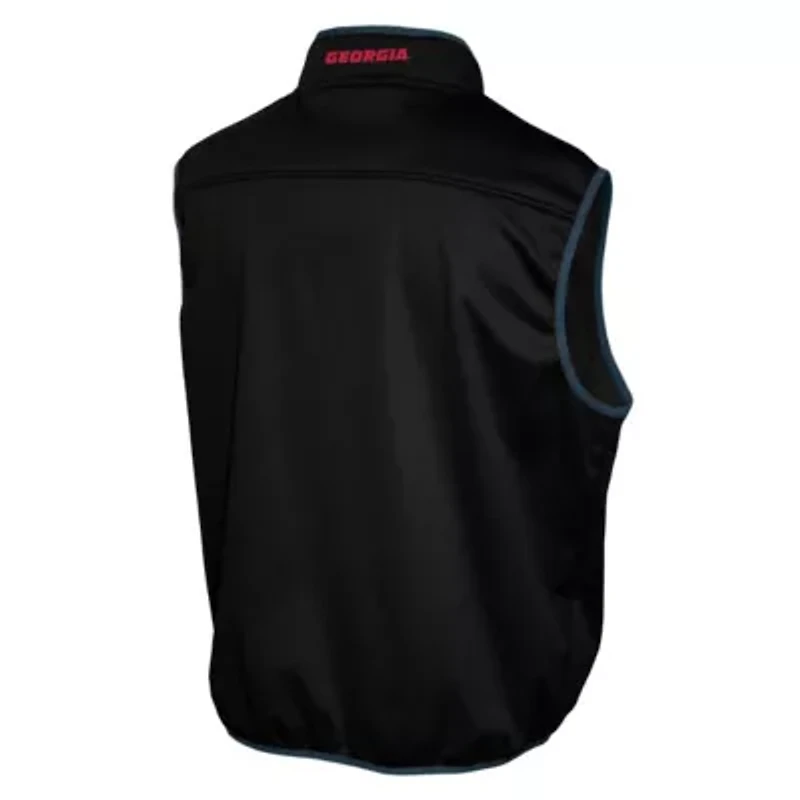 NCAA Franchise Club Georgia Bulldogs Softshell Full-Zip Vest