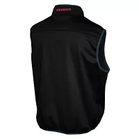 NCAA Franchise Club Georgia Bulldogs Softshell Full-Zip Vest