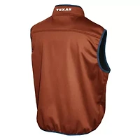 NCAA Franchise Club Texas Longhorns Softshell Full-Zip Vest