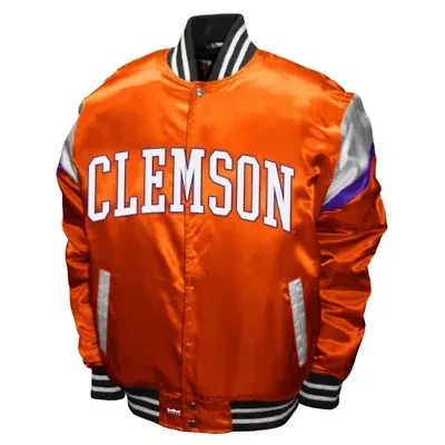 NCAA Clemson Tigers Power Satin