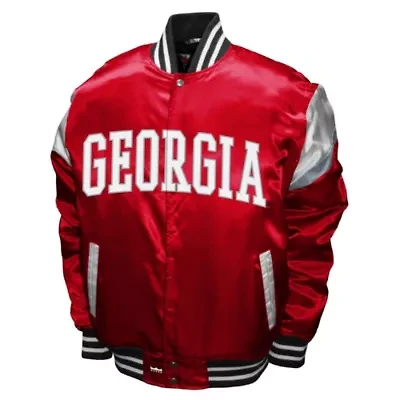 NCAA Georgia Bulldogs Power Satin