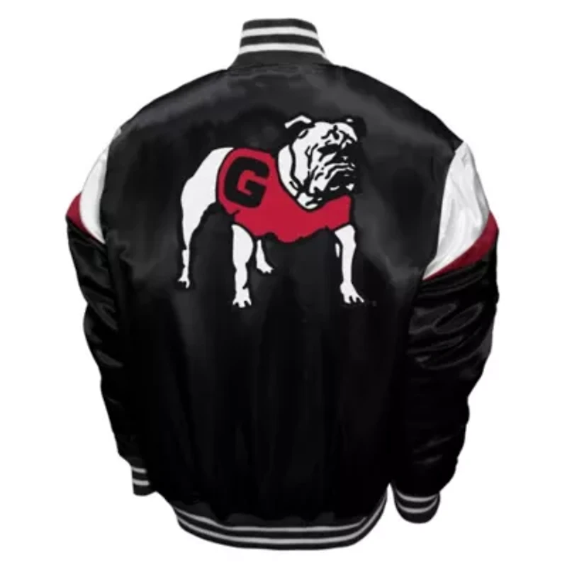 NCAA Georgia Bulldogs Power Satin