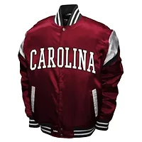 NCAA Franchise Club South Carolina Gamecocks Power Satin Full-Snap Jacket