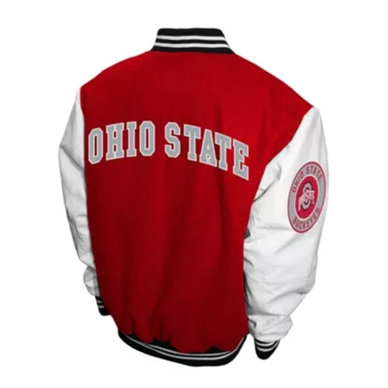 NCAA Ohio State Buckeyes Grad Wool & Leather