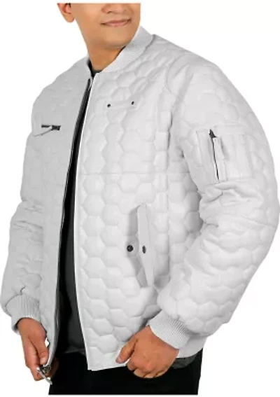 Big & Tall Honeycomb Bomber