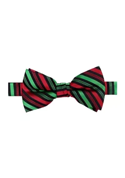 Candy Cane Bow Tie