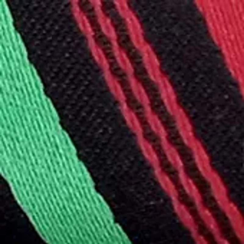 Black Candy Cane Stripe Bow Tie