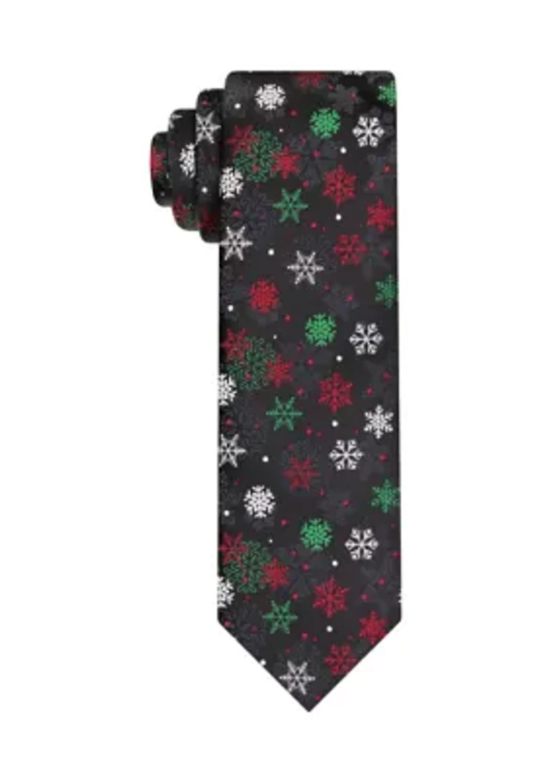 Snowflakes Tie