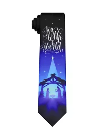 Joy to the World Tie