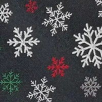 Red Shaded Snowflakes Tie