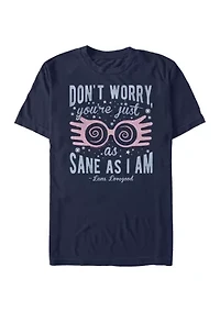 Harry Potter Just As Sane Luna T-Shirt