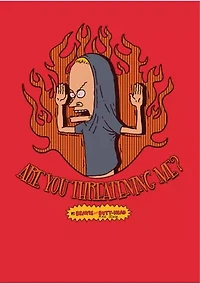 Threatening Me Graphic Short Sleeve T-Shirt