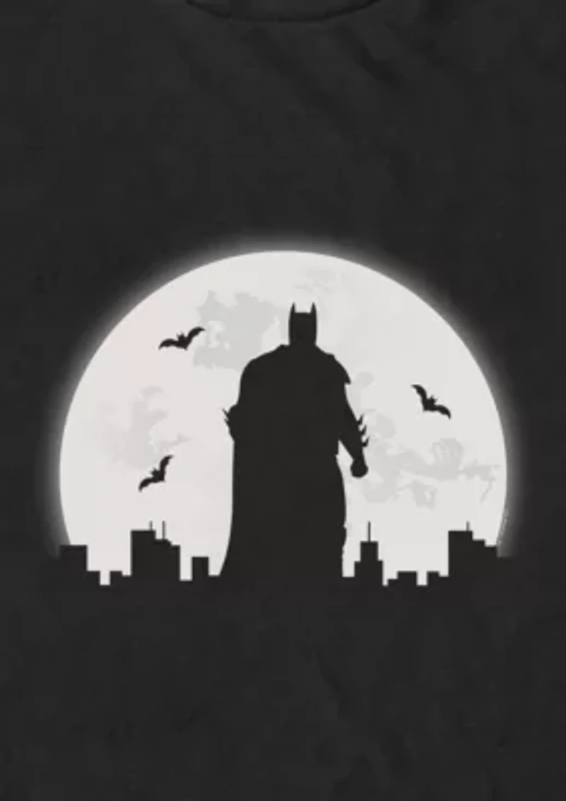 Batman Moon Graphic T-Shirt