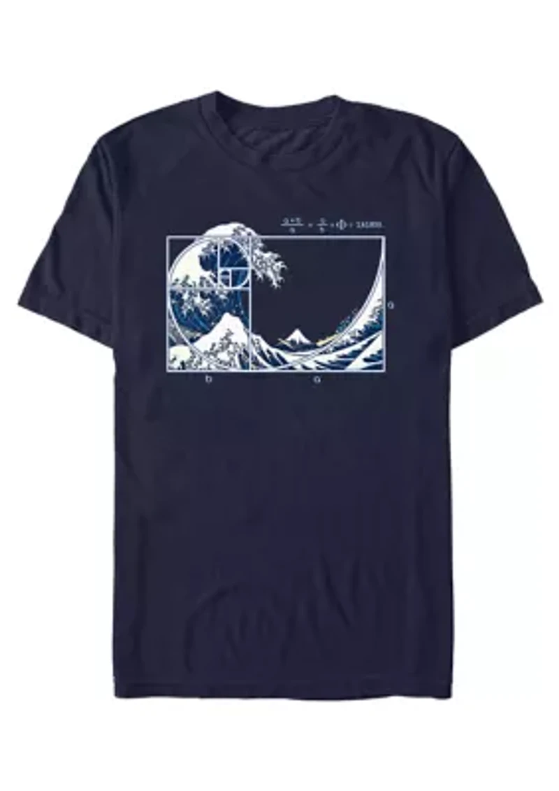 The Great Fibonacci Wave Graphic T-Shirt