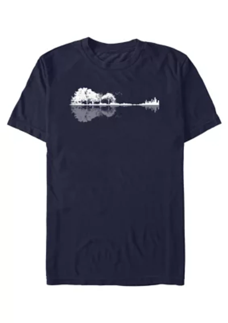 Nature Guitar Graphic T-Shirt