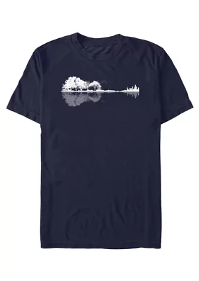 Nature Guitar Graphic T-Shirt