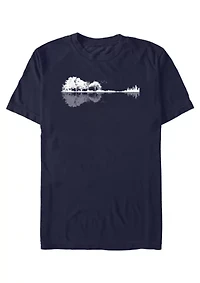 Nature Guitar Graphic T-Shirt