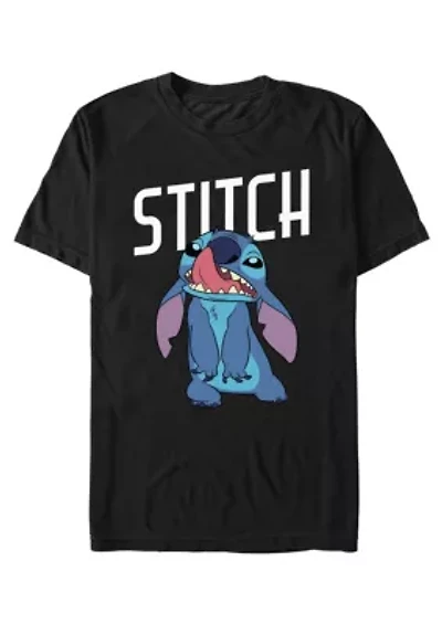 Stitch Silly Face Graphic T-Shirt
