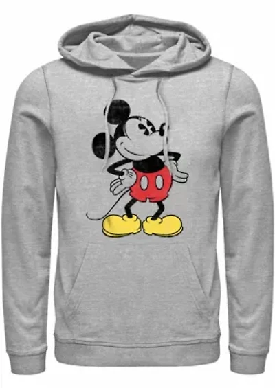 Classic Vintage Mickey Graphic Fleece Hoodie
