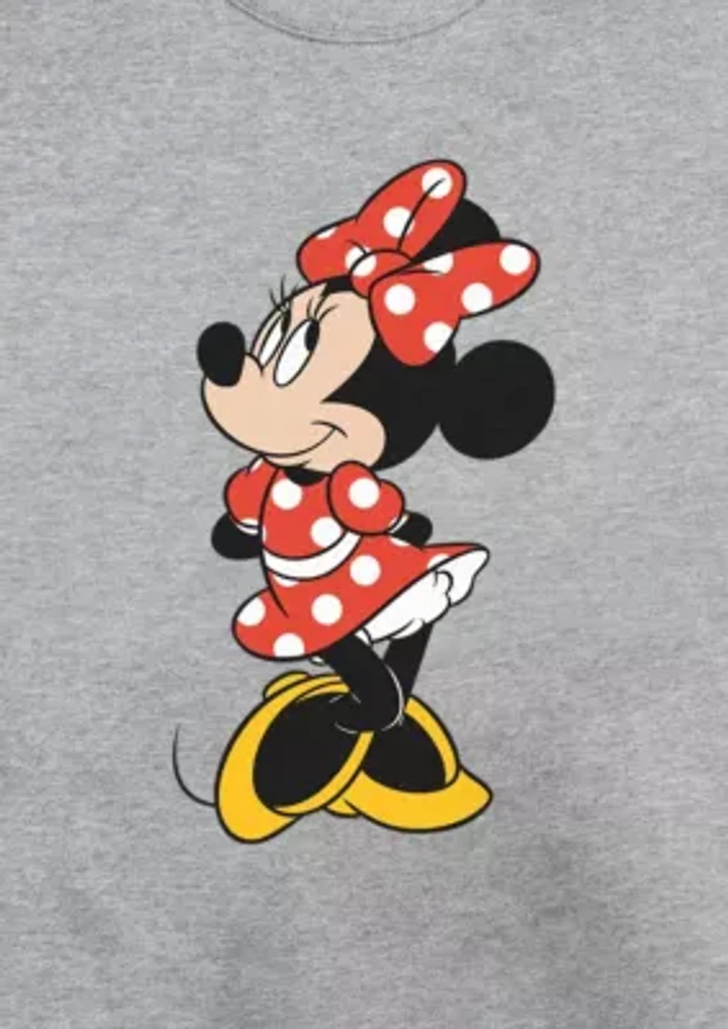 Traditional Minnie Graphic Crew Fleece Sweatshirt