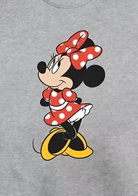 Traditional Minnie Graphic Crew Fleece Sweatshirt