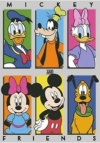 Six Up Graphic Crew Fleece Sweatshirt