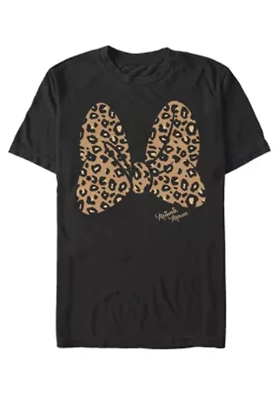 Animal Print Bow Graphic T-Shirt