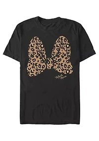 Animal Print Bow Graphic T-Shirt
