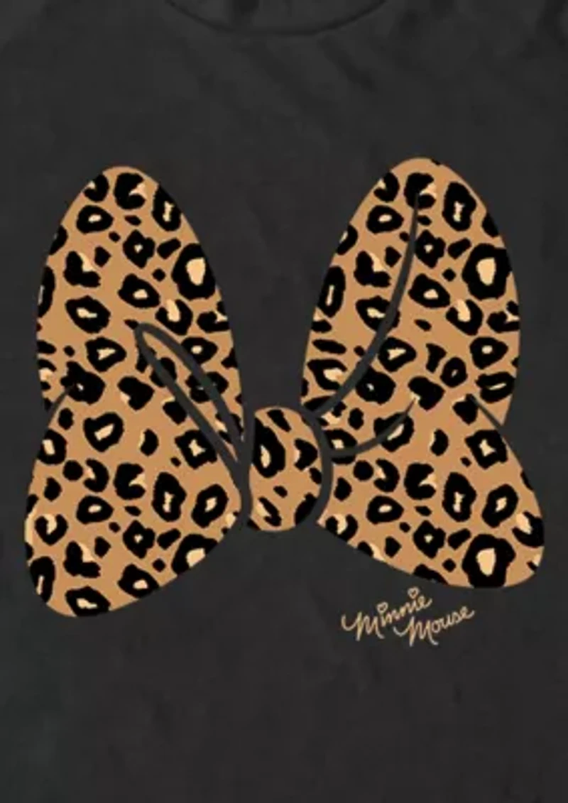 Animal Print Bow Graphic T-Shirt