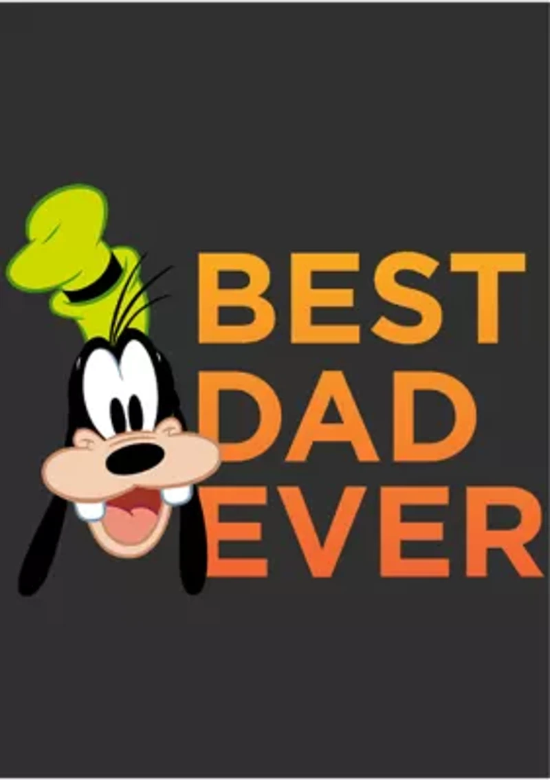 Big & Tall Mickey Classic Best Goof Graphic Short Sleeve T-Shirt