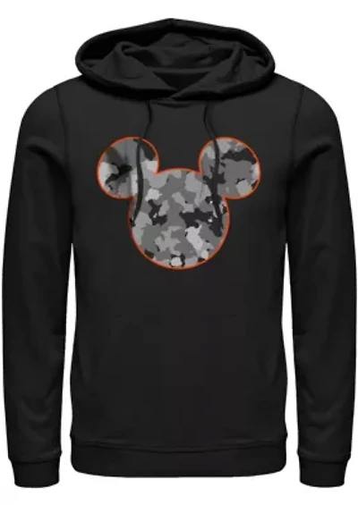 Mickeys Camo Graphic Fleece Hoodie