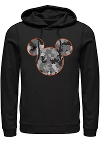 Mickeys Camo Graphic Fleece Hoodie