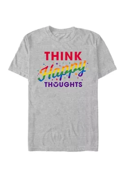 Big & Tall Happy Thoughts Graphic T-Shirt