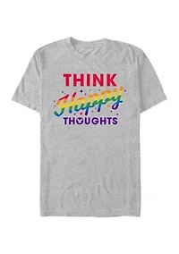 Big & Tall Happy Thoughts Graphic T-Shirt