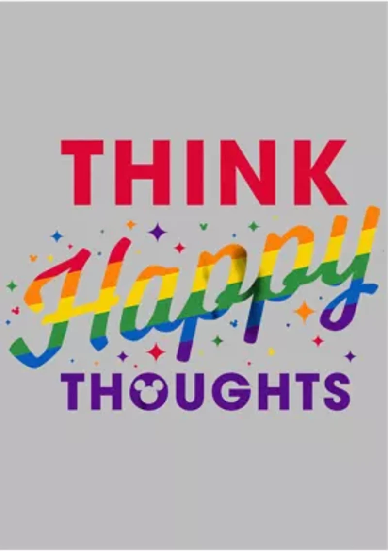 Big & Tall Happy Thoughts Graphic T-Shirt