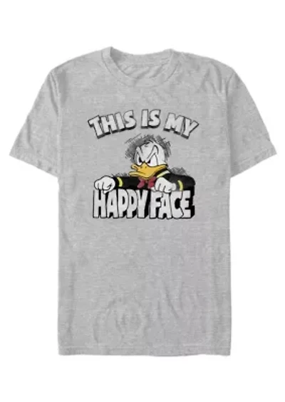 Punching Donald Graphic T-Shirt