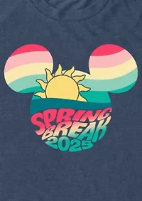 Retro Spring Break 2025 Graphic T-Shirt