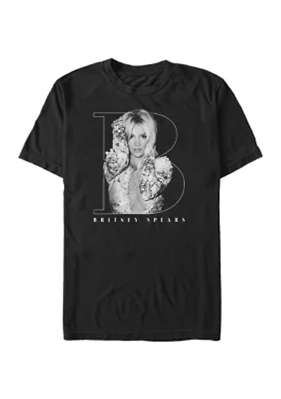 Big & Tall Britney Spears Graphic Short Sleeve T-Shirt