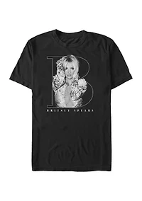Big & Tall Britney Spears Graphic Short Sleeve T-Shirt