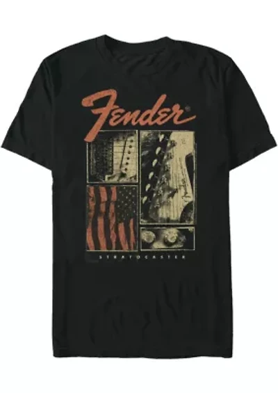 Strat Flag Graphic T-Shirt