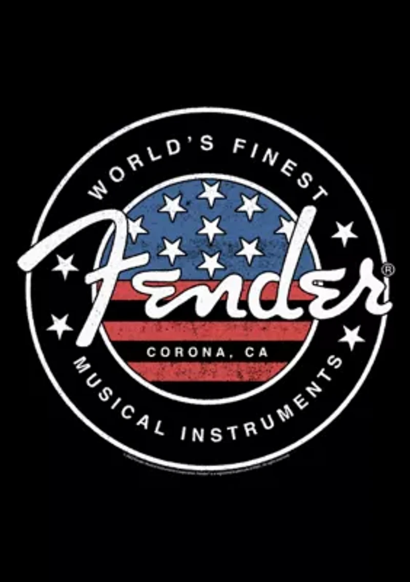 Big & Tall Flag Stamp Graphic T-Shirt