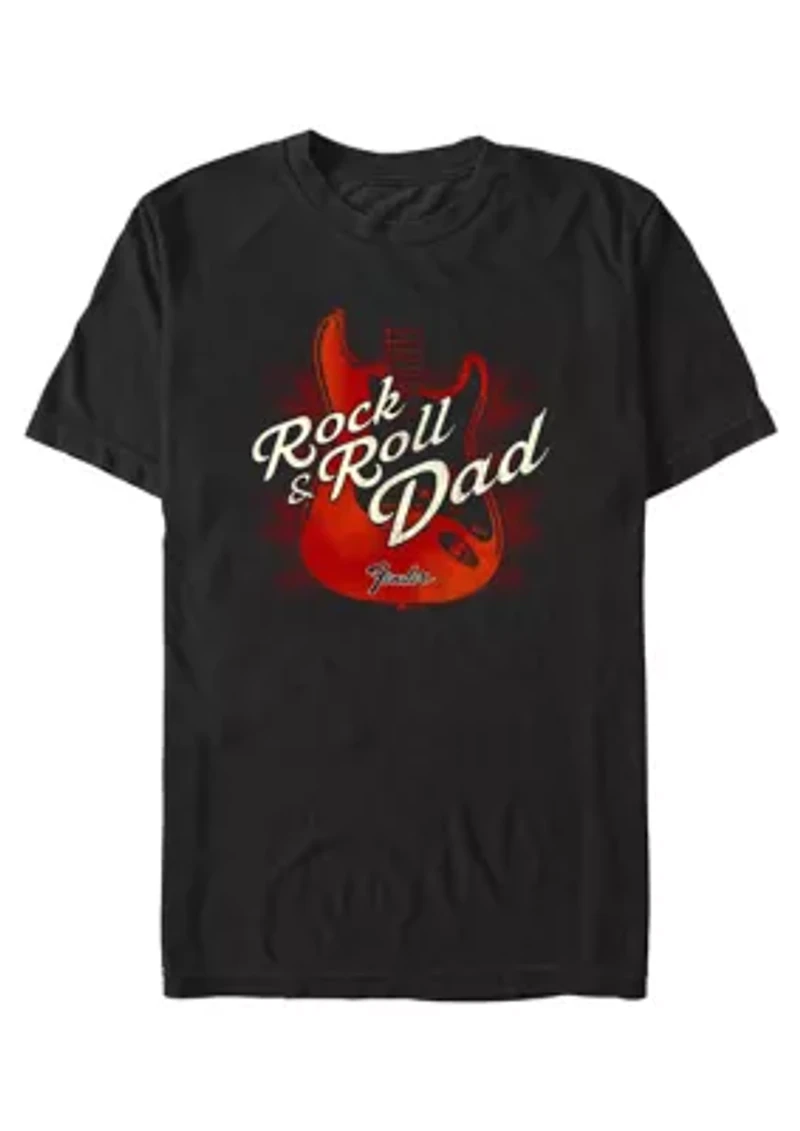 Rock N Roll Dad Graphic T-Shirt