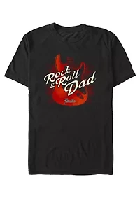Rock N Roll Dad Graphic T-Shirt