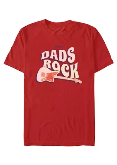 Dads Rock Graphic T-Shirt