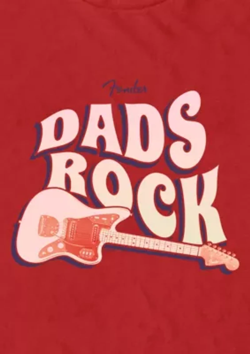 Dads Rock Graphic T-Shirt